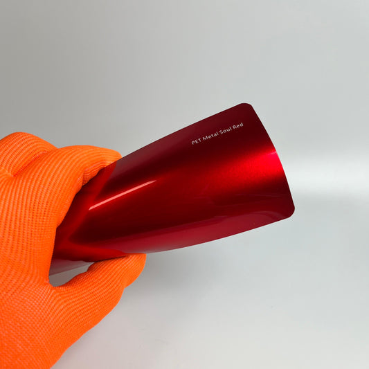 Veintone PET Metal Soul Red Vinyl Car Wrap