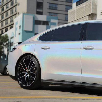 Veintone Matte Laser White Vinyl Car Wrap