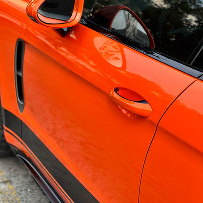 Veintone PET Orange Vinyl Car Wrap | Ultra-Gloss Crystal Orange Wrap Film | Durable PET-Based Performance Wrap