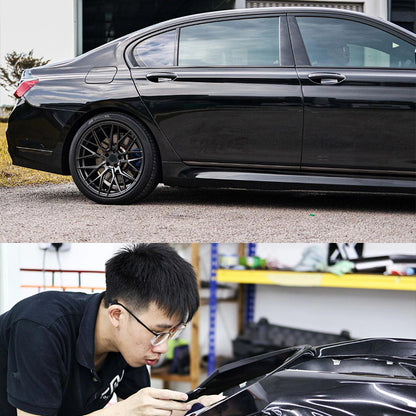 Veintone PET Metallic Dark Grey Car Film