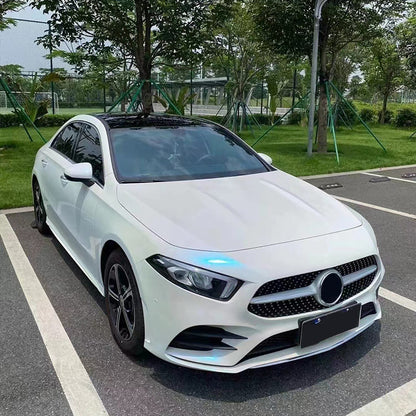 Veintone Glossy Diamond Blue White Car Vinyl Wrap