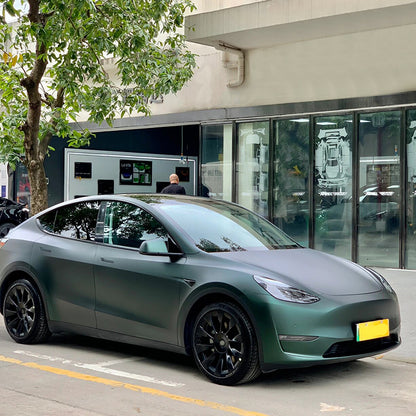 Veintone Ultra-Matte Emerald Green Car Film PPF