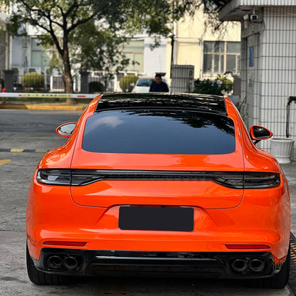 Veintone PET Orange Vinyl Car Wrap | Ultra-Gloss Crystal Orange Wrap Film | Durable PET-Based Performance Wrap