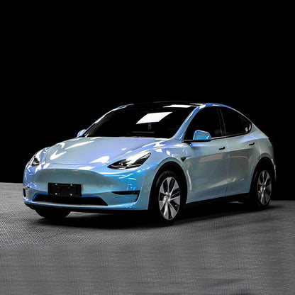 Veintone PET Twin Shiny Grey Car Film