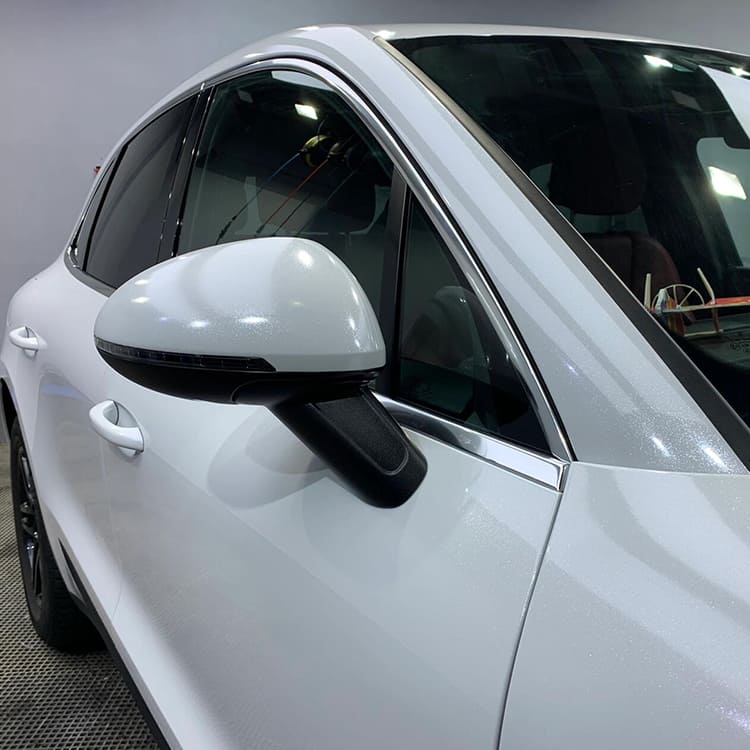 Veintone Sparkle White Car Vinyl Wrap
