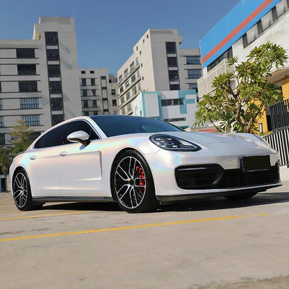 Veintone Matte Laser White Vinyl Car Wrap