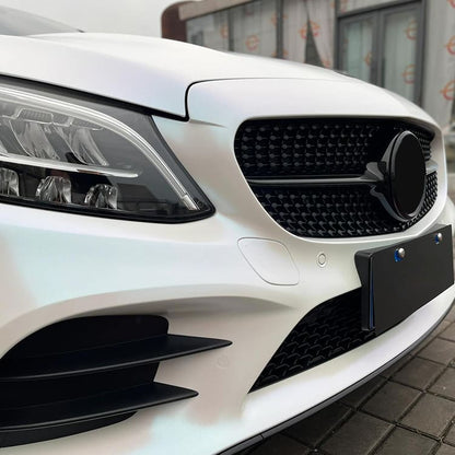 Veintone Matte Diamond Blue White Car Vinyl Wrap