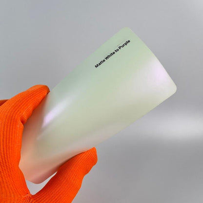 Veintone Matte White to Purple Vinyl Car Wrap