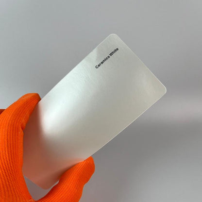 Veintone Ceramics White Vinyl Car Wrap | Ultra-Gloss Porcelain White Vehicle Wrap Film | Premium Ceramic-Effect Vinyl Wrap