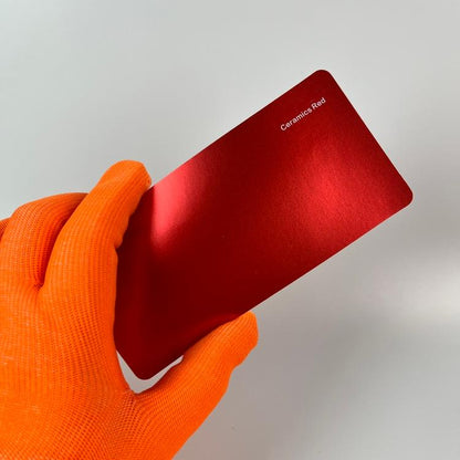 Veintone Ceramics Red Vinyl Car Wrap