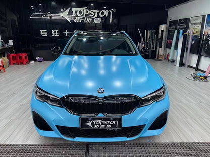 Veintone Pure Metal Sky Blue Vinyl Car Wrap