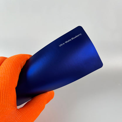 Veintone Ultra-Matte Blueberry Vinyl Car Wrap | Smooth Blueberry Matte Vehicle Wrap | Premium Soft-Tone Ultra-Matte Car Film