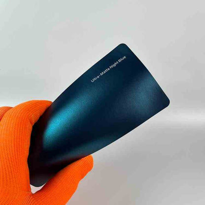 Veintone Ultra-Matte Night Blue Vinyl Car Wrap | Deep Navy Matte Vehicle Wrap Film | Premium Low-Gloss Stealth Blue Wrap