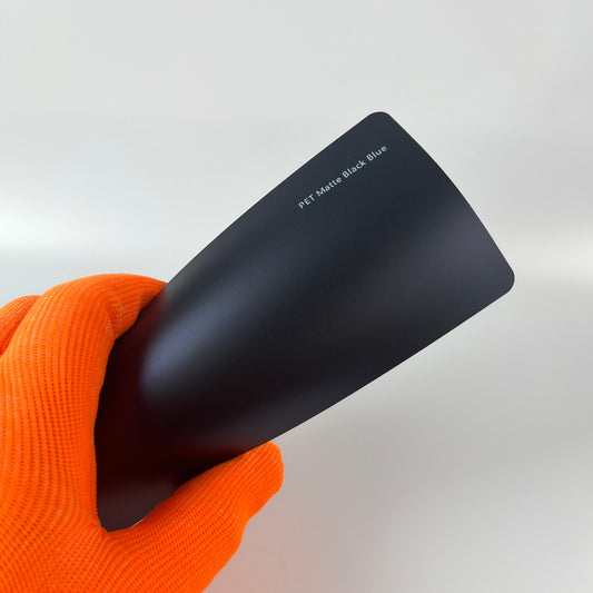 Veintone PET Matte Black Blue Car Film