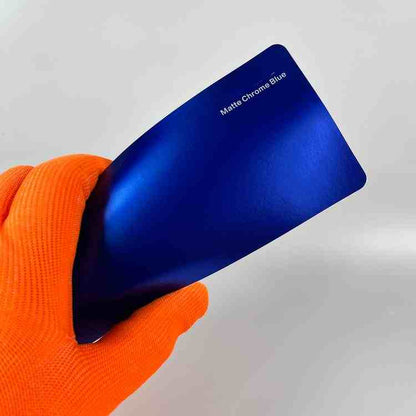 Veintone Matte Chrome Blue Vinyl Car Wrap