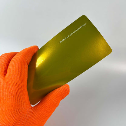 Veintone BMW M4 Paint Lemon Yellow Vinyl Car Wrap | Factory Paint-Look Gloss Wrap | High-Gloss Performance Film