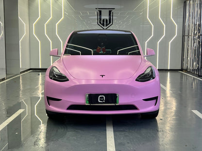 Veintone Ceramics Bobby Pink Vinyl Car Wrap – Elegant Matte Bobby Pink Finish for Sophisticated Vehicle Styling