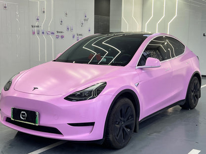 Veintone Ceramics Bobby Pink Vinyl Car Wrap – Elegant Matte Bobby Pink Finish for Sophisticated Vehicle Styling