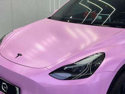 Veintone Ceramics Bobby Pink Vinyl Car Wrap – Elegant Matte Bobby Pink Finish for Sophisticated Vehicle Styling