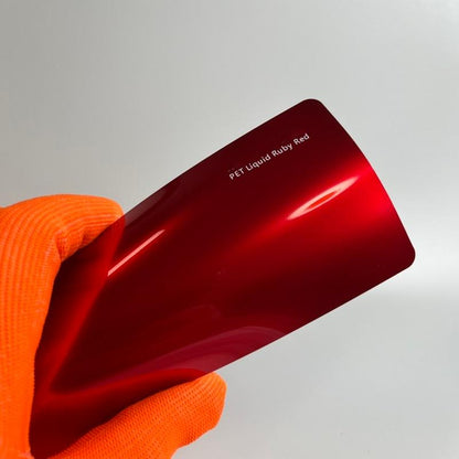 Veintone PET Liquid Ruby Red Vinyl Car Wrap