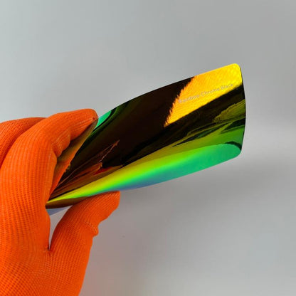 Veintone Rainbow Chrome Green Car Film