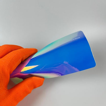 Veintone Rainbow Chrome White Vinyl Car Wrap