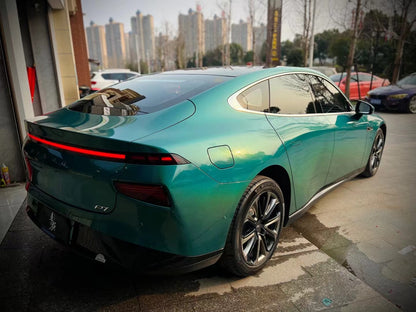 Veintone Glossy Laser Green Vinyl Car Wrap Vibrant Glossy Laser Green Vehicle Film for Eye Catching Style & Durable Protection