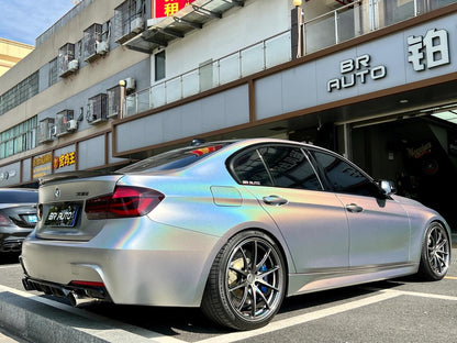 Veintone Glossy Laser Silver Vinyl Car Wrap High-Gloss Laser Silver Vehicle Film for Sleek & Durable Car Styling