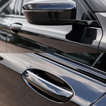 Veintone Glossy Metal Graphite Black Vinyl Car Wrap | Ultra Deep Gloss | Metallic Premium Auto Film