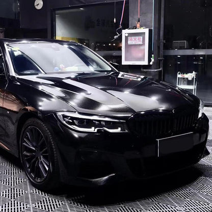 Veintone Glossy Metal Havana Black Vinyl Car Wrap | Deep Gloss Metallic Wrap | Premium Automotive Film