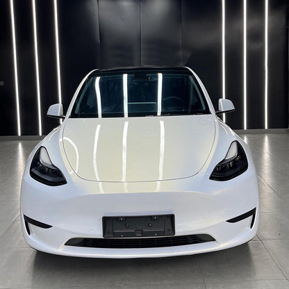 Veintone Glossy White to Gold Vinyl Car Wrap – Dynamic Color-Shifting Wrap from Pearl White to Radiant Gold