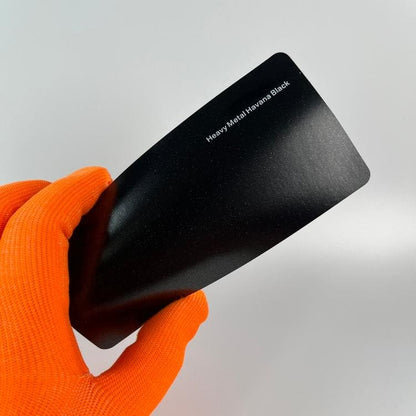 Veintone Heavy Metal Havana Black Vinyl Car Wrap | Ultra Metallic Deep Black Wrap Film | Luxury Matte Finish