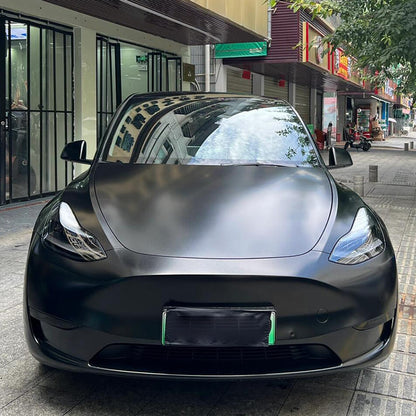 Veintone Heavy Metal Havana Black Vinyl Car Wrap | Ultra Metallic Deep Black Wrap Film | Luxury Matte Finish