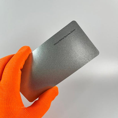 Veintone Heavy Metal Sparkle Silver Vinyl Car Wrap – Bold Sparkling Silver Vehicle Film with Heavy Metal Finish