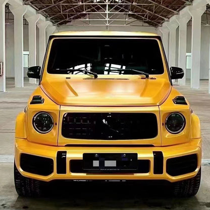 Veintone Heavy Metal Sparkle Yellow Vinyl Car Wrap | Ultra Gloss Metallic Glitter Wrap | High-Impact Yellow Auto Film