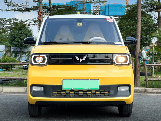Veintone Macaroon Lemon Yellow Vinyl Car Wrap | Soft Pastel Gloss Wrap Film | Sweet Retro Yellow Auto Wrap