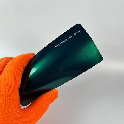 Veintone Magic Gold Blackish Green Vinyl Car Wrap Premium Magic Gold with Blackish Green Hue for Unique Vehicle Style & Protection