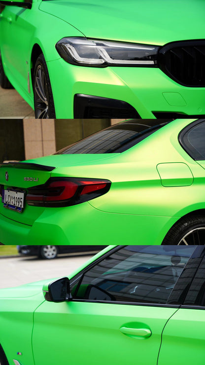 Veintone Magic Gold Green Vinyl Car Wrap Premium Magic Gold with Radiant Green Hue for Stunning Vehicle Transformation