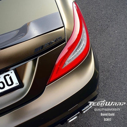 Veintone Matte Gold Brown Vinyl Car Wrap – Elegant Matte Finish with Gold-Brown Hue for Premium Automotive Styling