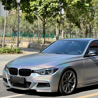 Veintone Matte Laser Silver Vinyl Car Wrap Sleek Matte Finish with Laser Silver Effect for Modern Vehicle Styling