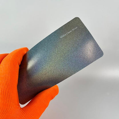 Veintone Matte Laser Silver Vinyl Car Wrap Sleek Matte Finish with Laser Silver Effect for Modern Vehicle Styling