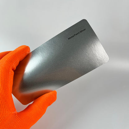 Veintone Metal Paint Silver Vinyl Car Wrap High Gloss Metallic Silver Wrap for Sleek & Professional Vehicle Finish