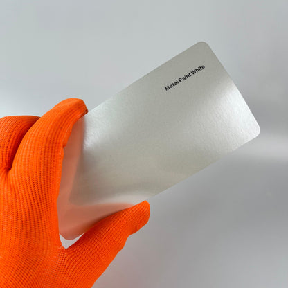 Veintone Metal Paint White Vinyl Car Wrap – Premium Metallic White Finish for a Sleek & Modern Vehicle Look