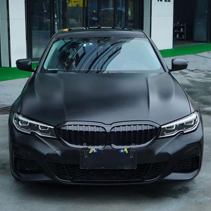 Veintone PET Matte Black Vinyl Car Wrap | Ultra-Durable Satin Black PET Wrap | Premium Stealth Finish Auto Film