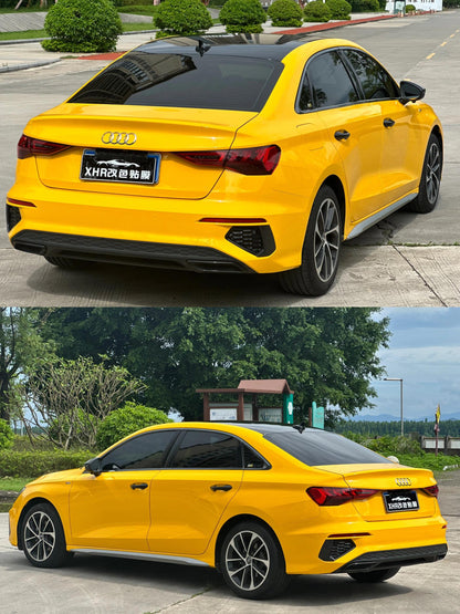 Veintone PET Sunflower Yellow Vinyl Car Wrap | Ultra-Gloss PET Wrap Film | Bright Sun-Inspired Yellow Auto Wrap