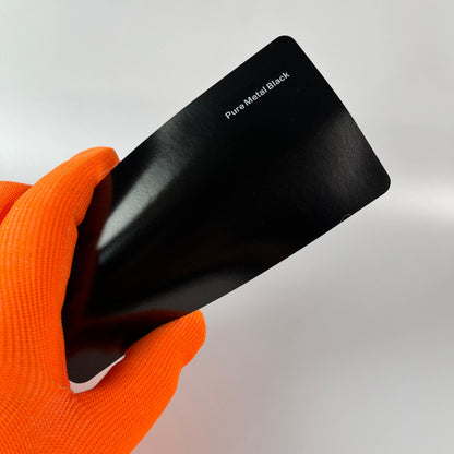 Veintone Pure Metal Black Vinyl Car Wrap | Gloss Metallic Deep Black Wrap Film | Premium Paint-Like Auto Wrap