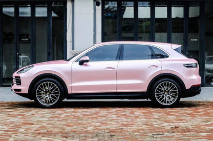 Veintone Pure Metal Cherry Pink Vinyl Car Wrap | Gloss Metallic Hot Pink Auto Wrap Film | High-Performance Wrap Material
