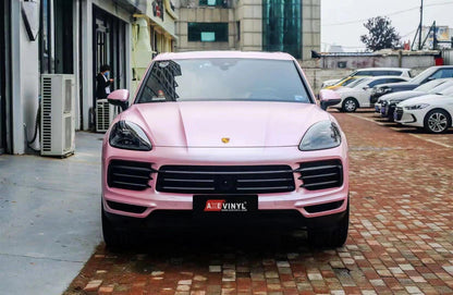 Veintone Pure Metal Cherry Pink Vinyl Car Wrap | Gloss Metallic Hot Pink Auto Wrap Film | High-Performance Wrap Material