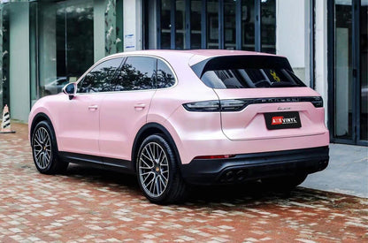 Veintone Pure Metal Cherry Pink Vinyl Car Wrap | Gloss Metallic Hot Pink Auto Wrap Film | High-Performance Wrap Material