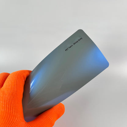 Veintone PET Twin Shiny Grey Car Film